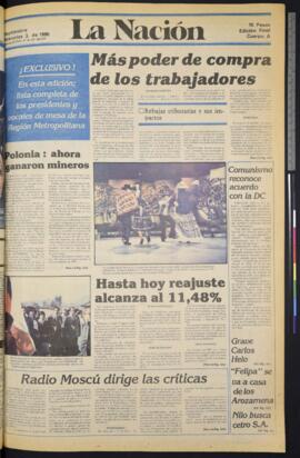 La Nación - 3 de septiembre de 1980