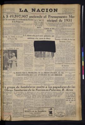 La Nación - 3 de octubre de 1930