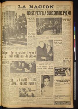 La Nación - 15 de octubre de 1958