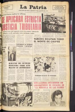 La Patria - 17 de agosto de 1974