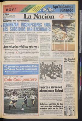 La Nación - 27 de septiembre de 1982