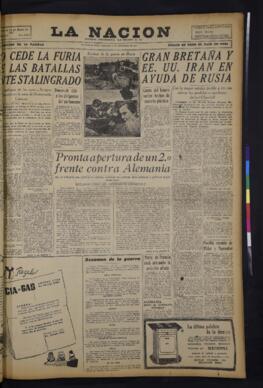 La Nación - 9 de septiembre de 1942