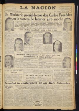 La Nación - 24 de julio de 1931
