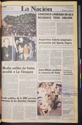 La Nación - 9 de diciembre de 1981