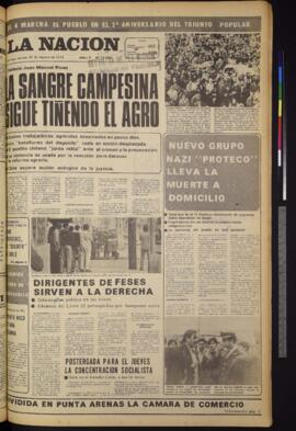 La Nación - 29 de agosto de 1972