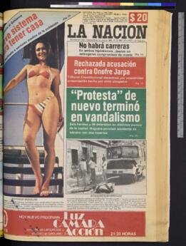 La Nación - 28 de octubre de 1983