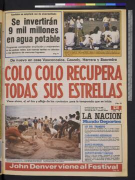 La Nación - 22 de enero de 1985