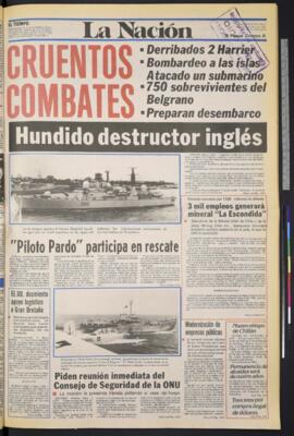 La Nación - 5 de mayo de 1982