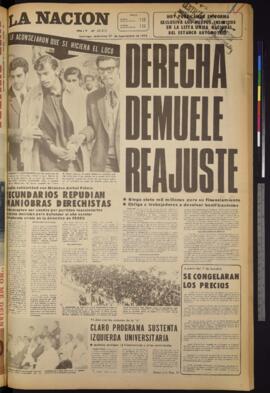 La Nación - 27 de septiembre de 1972
