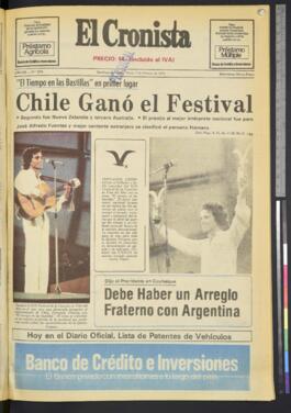El Cronista - 7 de febrero de 1978