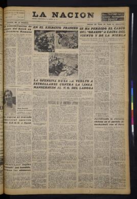 La Nación - 25 de enero de 1940