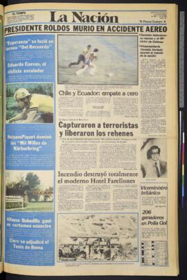 La Nación - 25 de mayo de 1981