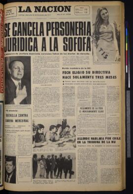 La Nación - 22 de noviembre de 1972