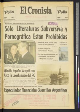 El Cronista - 14 de abril de 1977