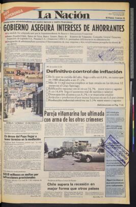 La Nación - 3 de noviembre de 1981