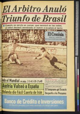 El Cronista - 4 de junio de 1978