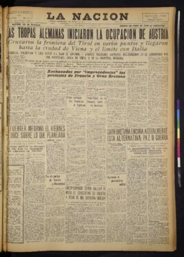 La Nación - 13 de marzo de 1938
