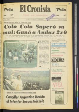 El Cronista - 8 de mayo de 1977