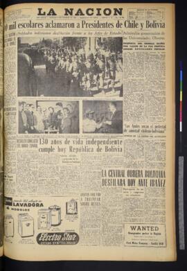 La Nación - 6 de agosto de 1955