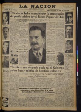 La Nación - 19 de febrero de 1939