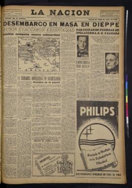 La Nación - 20 de agosto de 1942