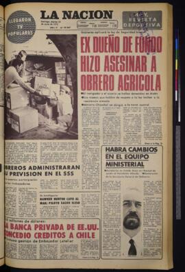 La Nación - 13 de junio de 1972