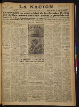 La Nación - 28 de octubre de 1939