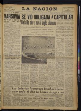 La Nación - 28 de septiembre de 1939
