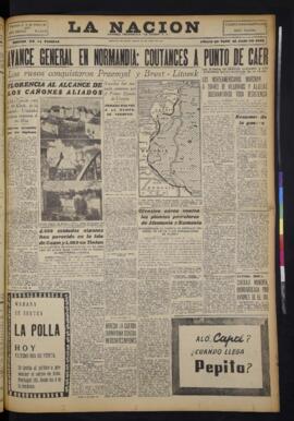 La Nación - 29 de julio de 1944