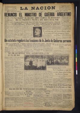 La Nación - 3 de septiembre de 1930