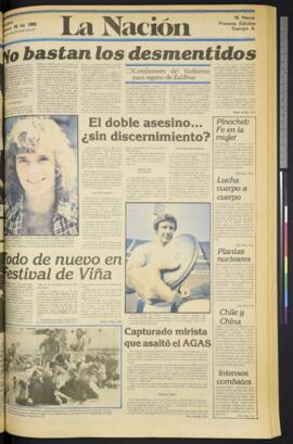 La Nación - 18 de octubre de 1980