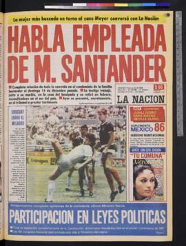 La Nación - 14 de junio de 1986