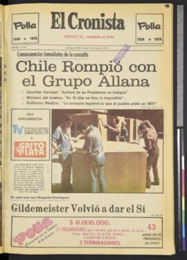 El Cronista - 6 de enero de 1978