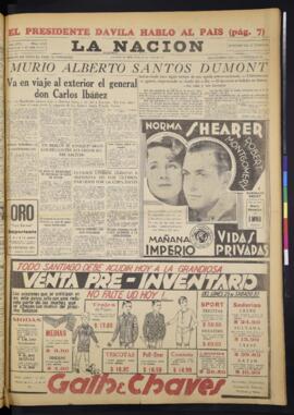 La Nación - 25 de julio de 1932
