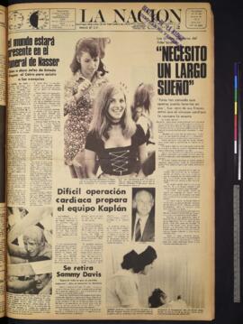 La Nación - 30 de septiembre de 1970