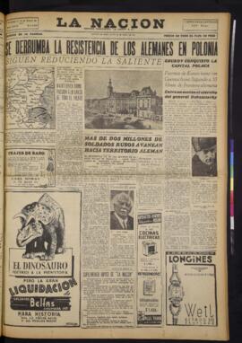 La Nación - 18 de enero de 1945