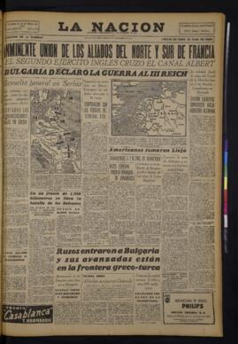 La Nación - 9 de septiembre de 1944