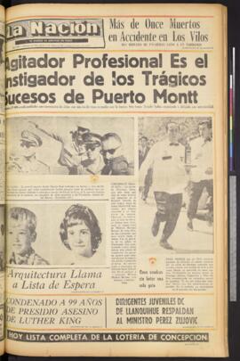 La Nación - 11 de marzo de 1969