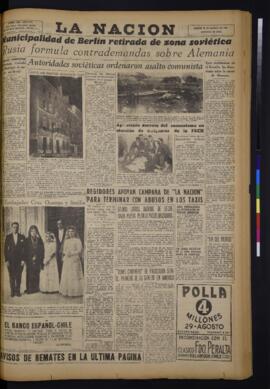La Nación - 28 de agosto de 1948