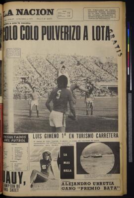 La Nación - 27 de noviembre de 1972
