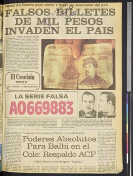 El Cronista - 12 de enero de 1980