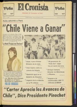 El Cronista - 25 de marzo de 1977