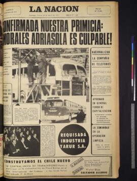 La Nación - 29 de abril de 1971