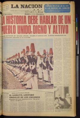 La Nación - 19 de septiembre de 1972