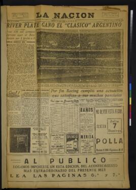 La Nación - 1 de julio 1946