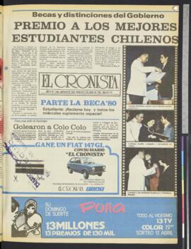 El Cronista - 9 de abril de 1980