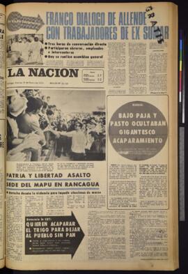 La Nación - 19 de enero de 1973