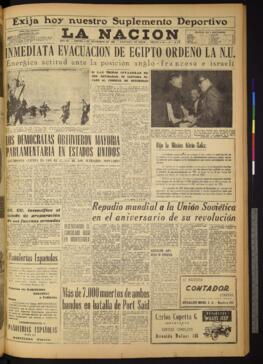 La Nación - 8 de noviembre de 1956