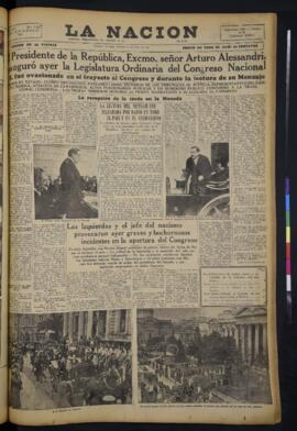 La Nación - 22 de mayo de 1938