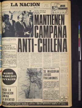 La Nación - 23 de abril de 1971